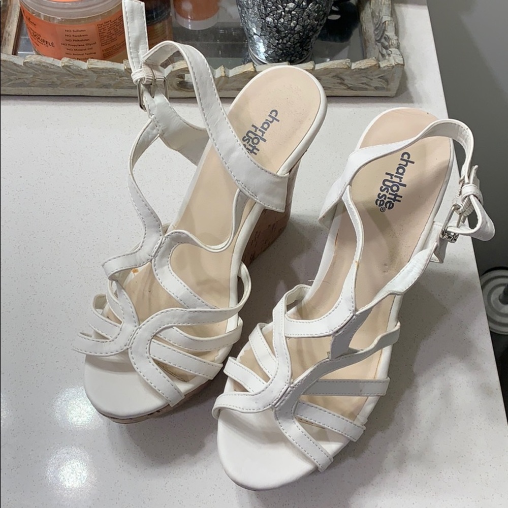 Brand new Charlotte Russe wedges.